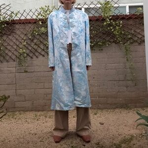 Vintage Chinese brocade robe, size s/m/ unisex